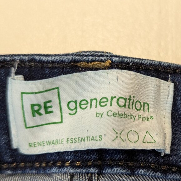 RE Generation Meadow Denim Shorts Size 3/26 in Friends Forever Wash - Picture 3 of 10